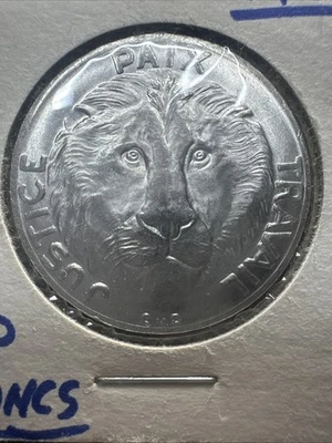 10 FRANCS 1965 CONGO Coin UNC BU  Luster Free Shipping - Image 1 of 2