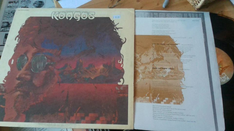 John Kongos - Self Titled S/T  LP  Elektra Records EKS-75019 vg - Image 1 of 1