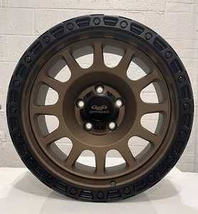 GWG GO5 17 inch Satin Bronze Rim 6x139.7 fits Toyota Tacoma 4WD 2001 - 2024 - Picture 1 of 7