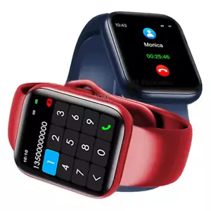 Smart Watch Bluetooth Anruf/Zifferblatt, Blutsauerstoff Herzfrequenz Schlaf Fitness Tracker - Bild 1 von 6