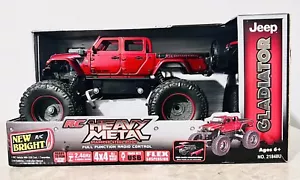New Bright - 21848U - Jeep Gladiator 4x4 Scale 1:18 - R/C - Red - Picture 1 of 4