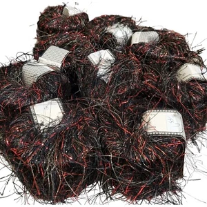 Hilos Muench Nuevo Marabu Color 4204 Negro Rojo Hilo de Pestañas 729 yardas - Imagen 1 de 9