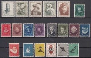 RD25406/ NETHERLANDS – 1955 / 1956 MINT SELECTION – CV 125 $ - Picture 1 of 2