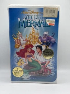 Disney Black Diamond 1989 Banned Cover The Little Mermaid VHS FACTORY SEALED 613 - Picture 1 of 8