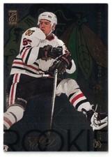 1995-96 Donruss Elite Hockey Rookie #1 Eric Daze Chicago Blackhawks #'d 5000