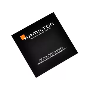 Hamilton Watch Instruction Manual International Warranty Booklet - Picture 1 of 1