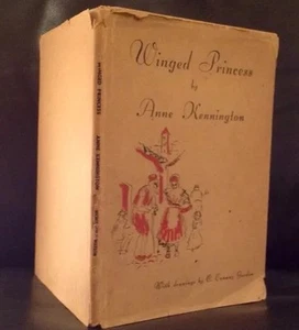 1949 Winged Princess - Anne Kennington. iilus First Edition in DJ. - Bild 1 von 11