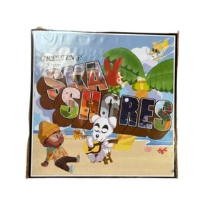 Skatune Network Greetings From Ska Shores Animal Crossing Green w/ Blue & Brown - Picture 1 of 2