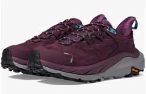 MUJER HOKA ONE KAHA 2 LOW GTX EN VINO DE UVA TALLA 9 B NUEVO SIN CAJA - Imagen 1 de 11