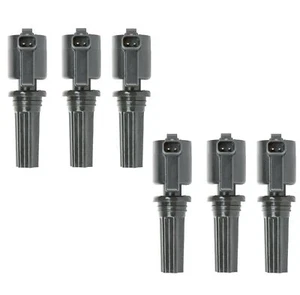 Set of 6 Delphi Direct Ignition Coils for Jaguar S-Type Lincoln LS 3.0L V6 NEW - Picture 1 of 1