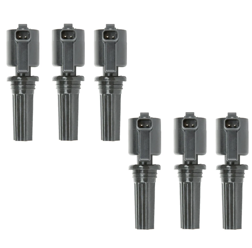 Conjunto de 6 Bobinas de Ignição Direta Delphi para Jaguar S-Type Lincoln LS 3.0L V6 NOVO - Imagem 1 de 1