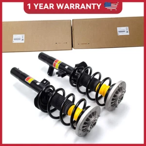 37116797025 Pair Front Shock Absorber Struts Assembly w/EDC For BMW X3 F25 X4 - Picture 1 of 1