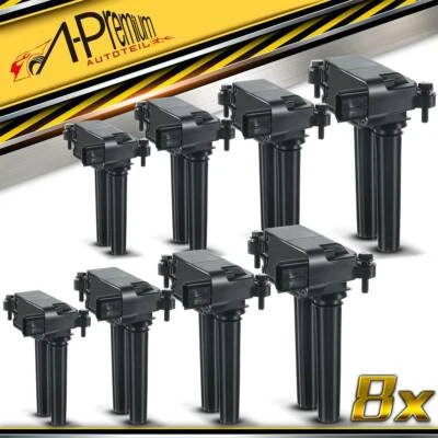 8x Bobina accensione per Chrysler 300C LX Dodge Ram 1500 2500 4000 Jeep Grand Cherokee  - Immagine 1 di 4