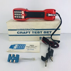 Harris/Dracon Lineman's Craft Test Set model TS21/ 21800 w/Original Box & Manual - Picture 1 of 14