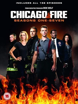 CHICAGO FIRE COMPLETE SERIES 1-7 DVD Season 1 2 3 4 5 6 7Jesse Spencer New UK R2 - Image 1 of 2