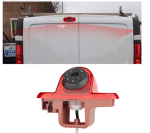 Reversing Camera and Mirror Monitor Suitable For Renault Trafic Van 2001 - 2014 - Picture 1 of 19