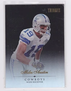 2010 Topps Tribute - Black Parallel #16/75 - Miles Austin #29 - Picture 1 of 2