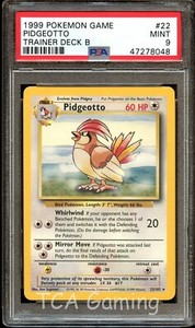 PSA 9 MINT Pidgeotto 22/102 Misty's Trainer Deck B Pokemon Card 048