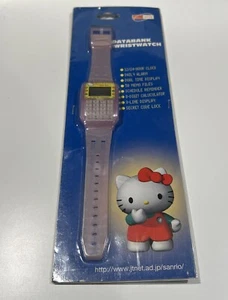 Reloj Pulsera SANRIO HELLO KITTY Databank NUEVO Antiguo Stock De Colección - Imagen 1 de 8