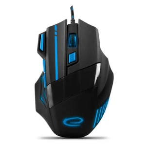 Optische Gaming Maus schwarz Kabel wired kabelgebunden Gaming-Maus Mouse 2400dpi - Bild 1 von 4