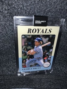 GEORGE BRETT #112 KANSAS CITY ROYALS 2020 TOPPS PROJECT 2020 by OLDMANALAN