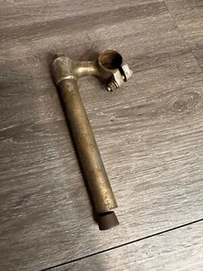 Vintage Cruiser Bike Quill Stem 22.1mm Chrome Steel Schwinn Hawthorne 25.4mm Bar - Picture 1 of 6