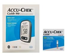 Accu-Chek Guide Me Meter + 100 Blood Glucose Test Strips