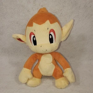 2007 Jakks Pacific Pokemon Chimchar Fire Plush Toy Stuffed Animal 9" Makes Sound - Picture 1 of 6