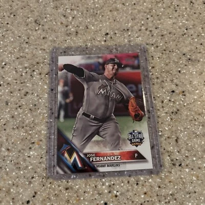 2016 Topps Update Series - All-Star #US223 Jose Fernandez - Image 1 of 2