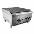 24 inch Commercial Char Grill/ Char Brolier Nat Gas  Heavy Duty NEW