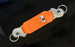 Schlüsselanhänger Flight OPS by FlapsFive INVERSE Orange - NEW & Original F5!  - Picture 1 of 2