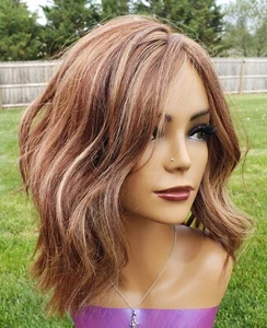 Gabor DRESS ME UP Wig Fiery Copper New w/tags LACEFRONT MONOPART - Picture 1 of 10