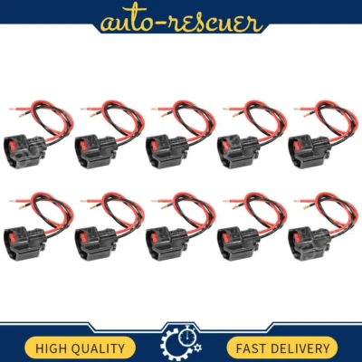 Conector injetor de combustível compatível com 2010 Ford E-350 Super Duty E-450 Super Duty F-250 - Imagem 1 de 2