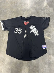 Vtg Majestic Chicago White Sox Frank Thomas Jersey 52 - Picture 1 of 4