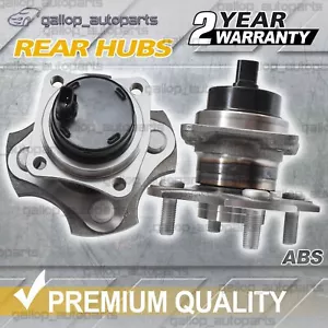 Pair For Toyota Rear Wheel Bearing Hub Hubs Assembly Corolla ZZE122 ABS 2001-07 - Picture 1 of 8