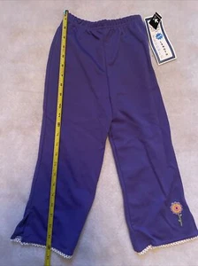 pants girls vintage purple size 6 - Picture 1 of 5