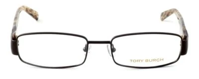 Tory Burch Designer Reading Glasses TY1023-120-50 mm Brown Marble Horn Feather - Image 1 of 4