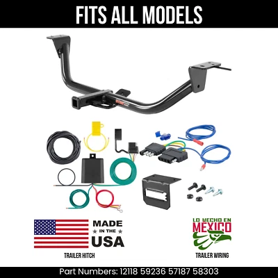 Kit de arnés de cableado de 5 pines enganche de remolque Kia Cadenza 14-20 se adapta a todos los modelos Curt Foto 1 de 4