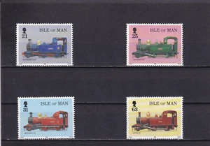 Isla de Man 1998 125 aniversario Isla de Man Steam Railway SG 803/806. MNH - Imagen 1 de 1