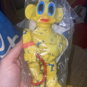 Muñeca de peluche vintage 1998 Lost In Space coleccionable "Blawp" bolsa de frijoles alienígenas nueva - Imagen 1 de 2