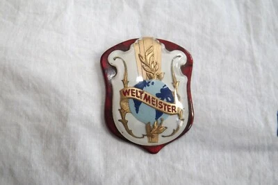 EMBLEMS LOGOS LOGO ACCORDION AKKORDEON WELTMEISTER. - Image 1 of 4