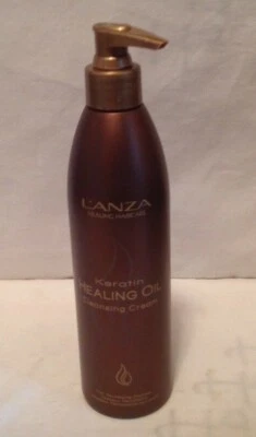 Creme de limpeza Lanza Keratin Healing Oil 10,1 oz limpador sem espuma - Imagem 1 de 4