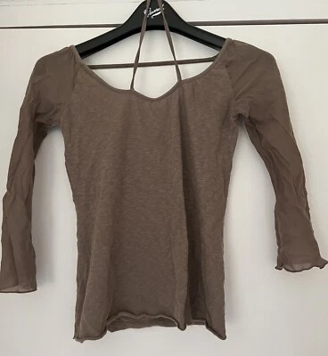 Parte superior trasera abierta Nolita S color topo Foto 1 de 4