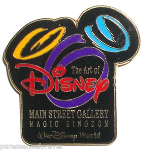 Pin WDW The Art of Disney: Main Street Gallery (Negro) - Imagen 1 de 1