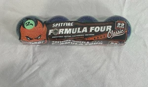 Spitfire Formula Four Classic 58mm Blue Green Swirl Skateboard Rollen - Bild 1 von 8