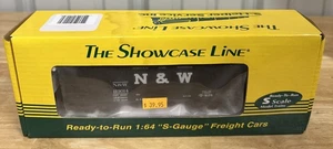 The Showcase Line S-Helper Service 1:64 S-gauge Hopper Car #01203USRA N&W #4 C25 - Picture 1 of 5