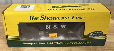 The Showcase Line S-Helper Service 1:64 S-gauge Hopper Car #01203USRA N&W #4 C25 - Image 1 of 4