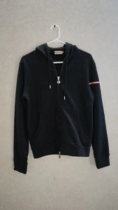 Moncler Damen Strickjacke mit Reißverschluss Maglia und Logo Patch Gr. S - Bild 1 von 15