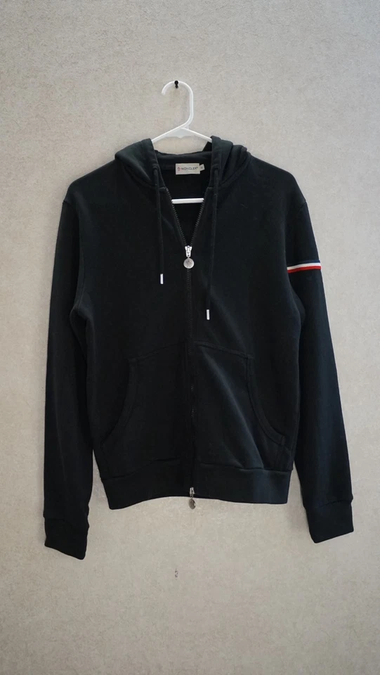 Cárdigan Maglia con cremallera para mujer Moncler con parche con logotipo talla S Foto 1 de 4