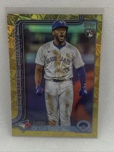 2025 Topps Spring Training Gold Foil Luis De Los Santos RC 24/50 #13 - Picture 1 of 3